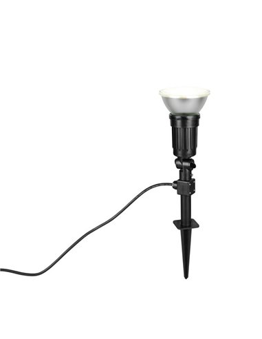CACERES Spot LED d'extérieur à piquet, spot réglable incl. 1x E27, 15W 1500lm, 4000K IP44