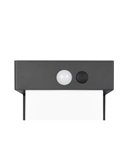 Aplique de pared LED exterior COLOMBO solar, luz ajustable  5,5W 650lm, 4000K IP44 Negro