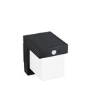 Aplique de pared LED exterior COLOMBO solar, luz ajustable  5,5W 650lm, 4000K IP44 Negro
