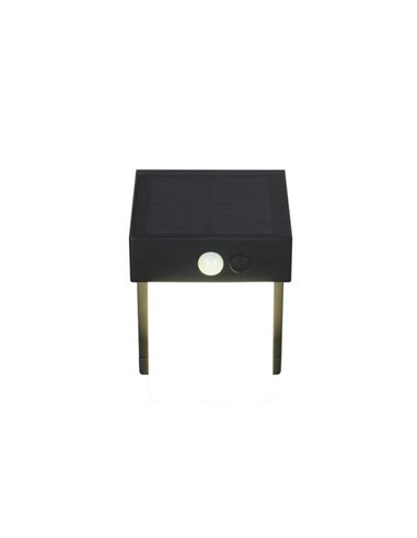 Aplique de pared LED exterior COLOMBO solar, luz ajustable  5,5W 650lm, 4000K IP44 Negro
