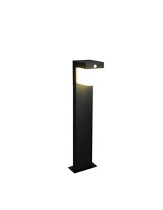 Baliza LED solar COLOMBO 50cm alto con sensor de movimiento y crepuscular  5,5W 1x 650lm, 4000K IP44