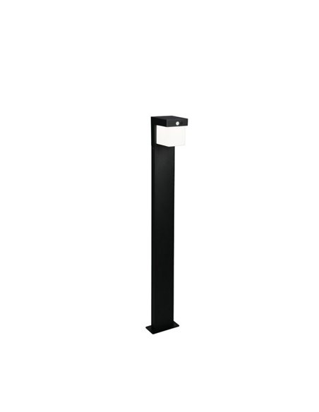 Poste LED solar COLOMBO 100cm alto nivel de luz ajustable y batería recargable 5,5W 1x 650lm, 4000K IP44