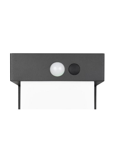 Poste LED solar COLOMBO 100cm alto nivel de luz ajustable y batería recargable 5,5W 1x 650lm, 4000K IP44