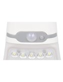 Aplique solar LED DIADEMA orientable, con sensor de movimiento e interruptor 3,5W 1x 300lm, 4000K