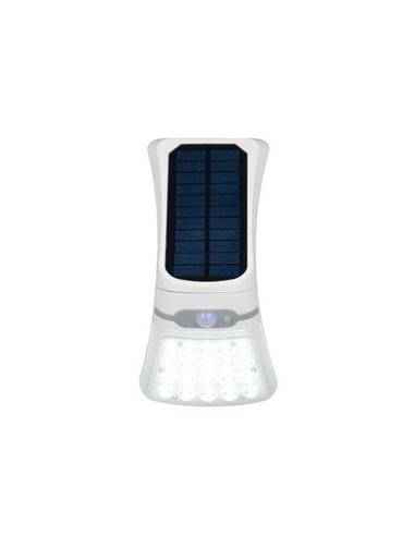 Aplique solar LED DIADEMA orientable, con sensor de movimiento e interruptor 3,5W 1x 300lm, 4000K