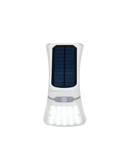 Luminária de parede solar LED, ajustável, com sensor de movimento e interruptor, 3,5 W, 1 x 300 lm, 4000 K