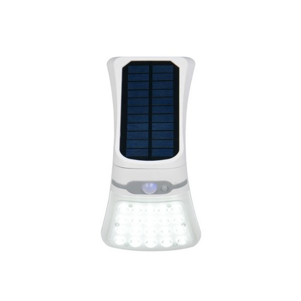Aplique solar LED DIADEMA orientable, con sensor de movimiento e interruptor 3,5W 1x 300lm, 4000K