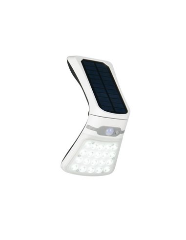 Aplique solar LED DIADEMA orientable, con sensor de movimiento e interruptor 3,5W 1x 300lm, 4000K