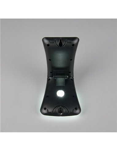 Applique solaire LED, orientable, avec détecteur de mouvement et interrupteur, 3,5 W, 1 x 300 lm, 4 000 K