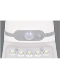 Aplique solar LED DIADEMA orientable, con sensor de movimiento e interruptor 3,5W 1x 300lm, 4000K