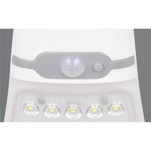 Aplique solar LED DIADEMA orientable, con sensor de movimiento e interruptor 3,5W 1x 300lm, 4000K