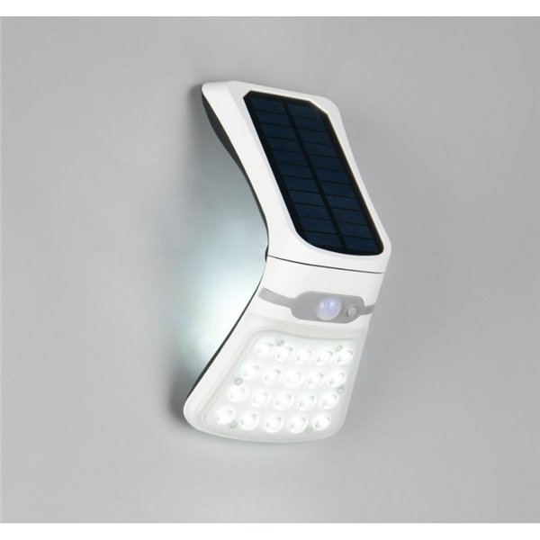 Aplique solar LED DIADEMA orientable, con sensor de movimiento e interruptor 3,5W 1x 300lm, 4000K