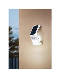 Aplique solar LED DIADEMA orientable, con sensor de movimiento e interruptor 3,5W 1x 300lm, 4000K 2