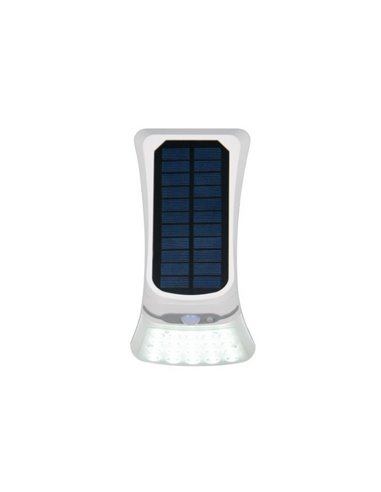 Aplique solar LED DIADEMA orientable, con sensor de movimiento e interruptor 3,5W 1x 300lm, 4000K