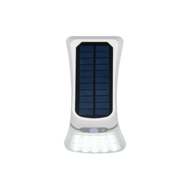 Aplique solar LED DIADEMA orientable, con sensor de movimiento e interruptor 3,5W 1x 300lm, 4000K