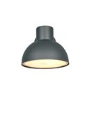 Aplique de pared exterior moderno ELBE aluminio gris bombilla excl. 1x E27 max. 10W IP44 Antracita