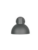 Aplique de pared exterior moderno ELBE aluminio gris bombilla excl. 1x E27 max. 10W IP44 Antracita