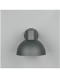 Aplique de pared exterior moderno ELBE aluminio gris bombilla excl. 1x E27 max. 10W IP44 Antracita