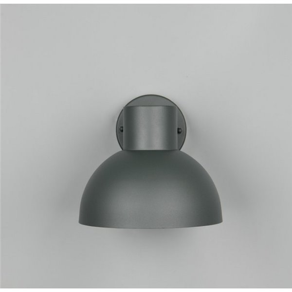 Aplique de pared exterior moderno ELBE aluminio gris bombilla excl. 1x E27 max. 10W IP44 Antracita