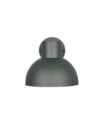 Aplique de pared exterior moderno ELBE aluminio gris bombilla excl. 1x E27 max. 10W IP44 Antracita