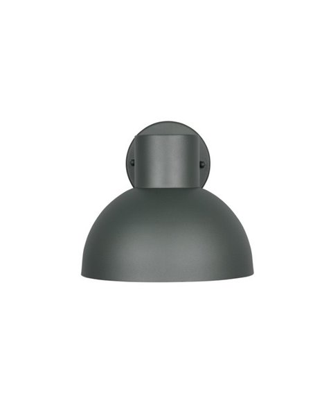 Aplique de pared exterior moderno ELBE aluminio gris bombilla excl. 1x E27 max. 10W IP44 Antracita