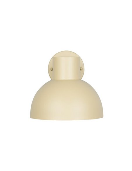 Aplique exterior ELBE para pared Ø20cm aluminio fundido bombilla excl. 1x E27 max. 10W IP44 Arena