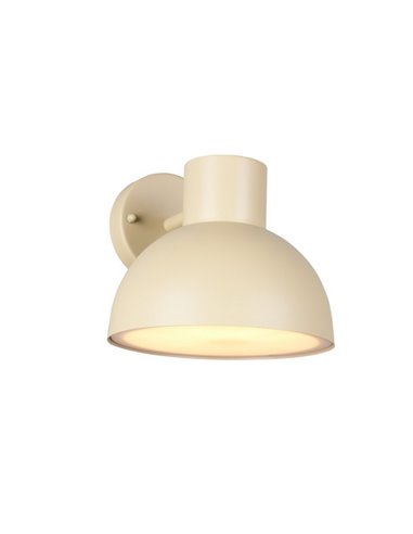 Luminária de parede externa ELBE Ø20cm lâmpada de alumínio fundido excl. 1x E27 máx. 10W IP44 Areia