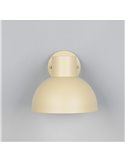 Aplique exterior ELBE para pared Ø20cm aluminio fundido bombilla excl. 1x E27 max. 10W IP44 Arena