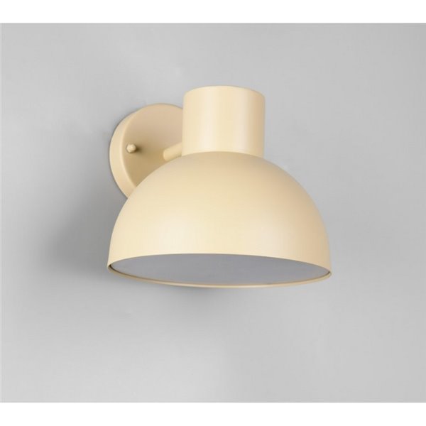 Aplique exterior ELBE para pared Ø20cm aluminio fundido bombilla excl. 1x E27 max. 10W IP44 Arena