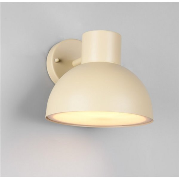 Aplique exterior ELBE para pared Ø20cm aluminio fundido bombilla excl. 1x E27 max. 10W IP44 Arena