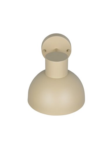 Applique d'extérieur ELBE Ø20cm en fonte d'aluminium ampoule excl. 1x E27 max. 10W IP44 Sable