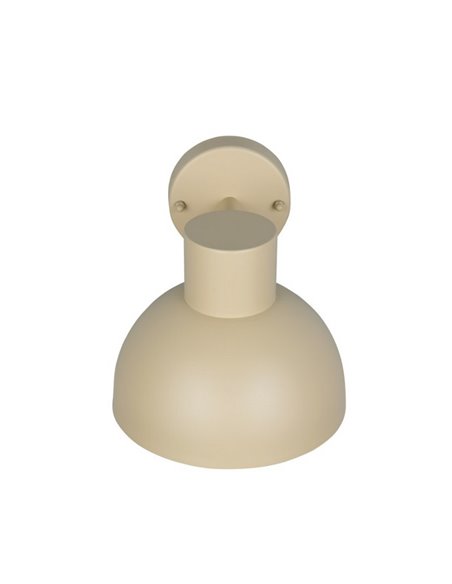 Applique d'extérieur ELBE Ø20cm en fonte d'aluminium ampoule excl. 1x E27 max. 10W IP44 Sable