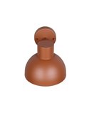 Aplique para exterior ELBE aluminio fundido bombilla excl. 1x E27 max. 10W IP44 Naranja