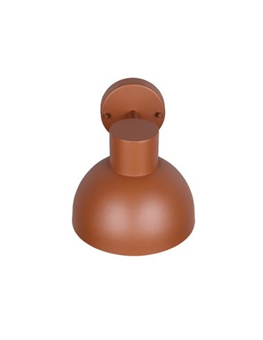 Applique d'extérieur ELBE, fonte d'aluminium, excl. ampoule. 1x E27 max. 10W IP44 Orange