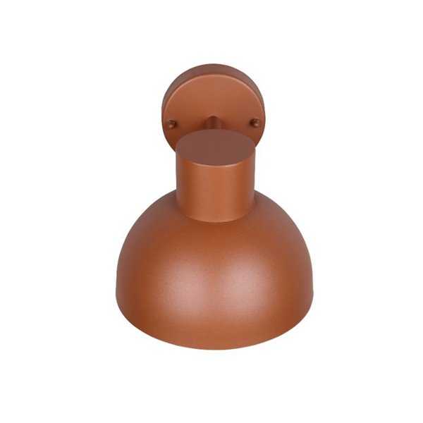 Aplique para exterior ELBE aluminio fundido bombilla excl. 1x E27 max. 10W IP44 Naranja