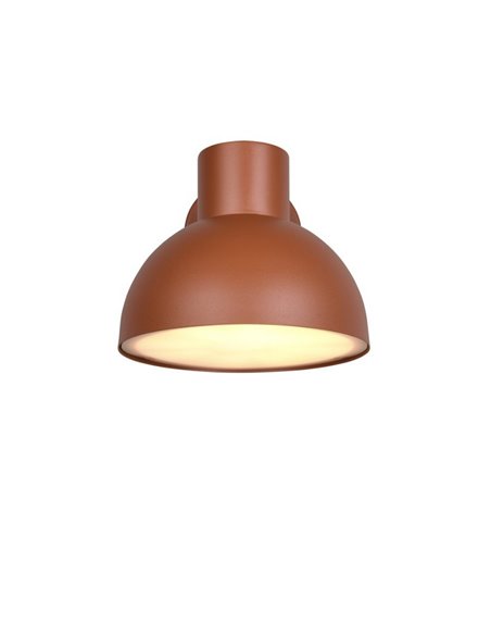 Aplique para exterior ELBE aluminio fundido bombilla excl. 1x E27 max. 10W IP44 Naranja