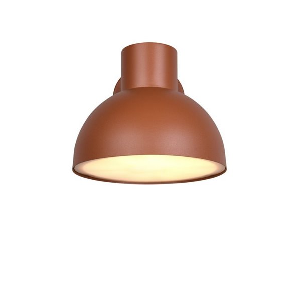 Aplique para exterior ELBE aluminio fundido bombilla excl. 1x E27 max. 10W IP44 Naranja