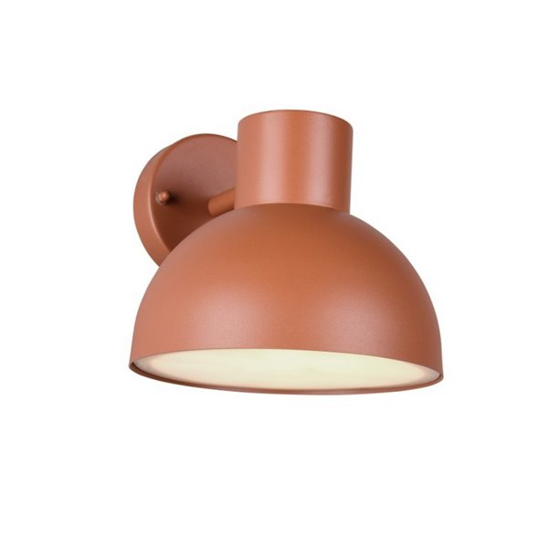 Aplique para exterior ELBE aluminio fundido bombilla excl. 1x E27 max. 10W IP44 Naranja