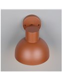 Aplique para exterior ELBE aluminio fundido bombilla excl. 1x E27 max. 10W IP44 Naranja