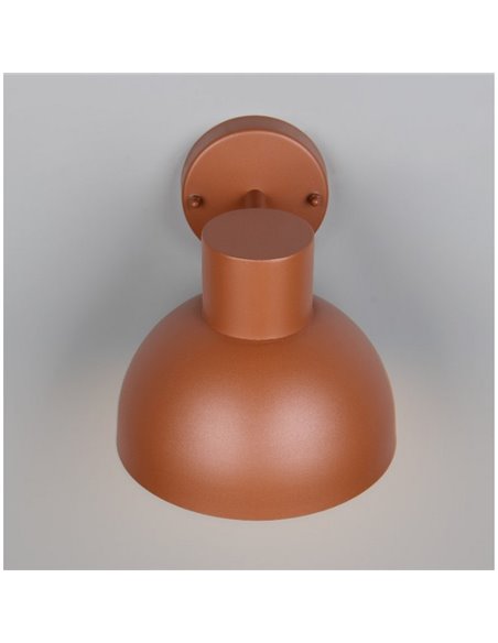 Aplique para exterior ELBE aluminio fundido bombilla excl. 1x E27 max. 10W IP44 Naranja