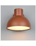 Aplique para exterior ELBE aluminio fundido bombilla excl. 1x E27 max. 10W IP44 Naranja