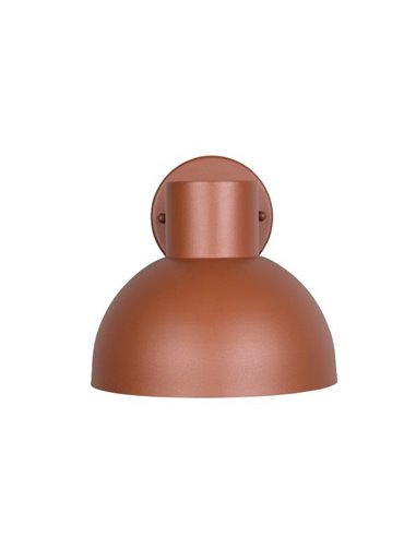 Aplique para exterior ELBE aluminio fundido bombilla excl. 1x E27 max. 10W IP44 Naranja