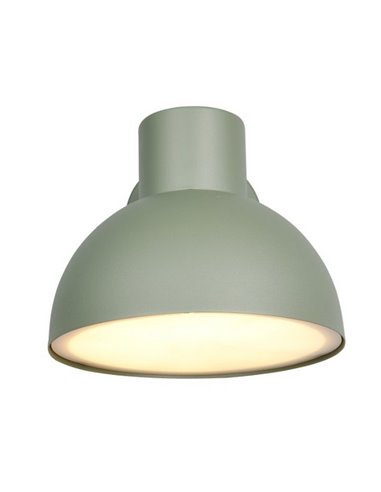 Aplique para exterior ELBE aluminio bombilla excl. 1x E27 max. 10W IP44 Verde Menta