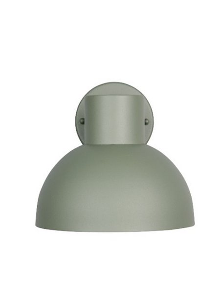 Aplique para exterior ELBE aluminio bombilla excl. 1x E27 max. 10W IP44 Verde Menta