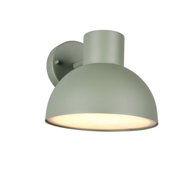 Aplique para exterior ELBE aluminio bombilla excl. 1x E27 max. 10W IP44 Verde Menta