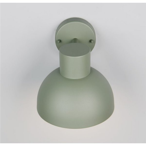 Aplique para exterior ELBE aluminio bombilla excl. 1x E27 max. 10W IP44 Verde Menta