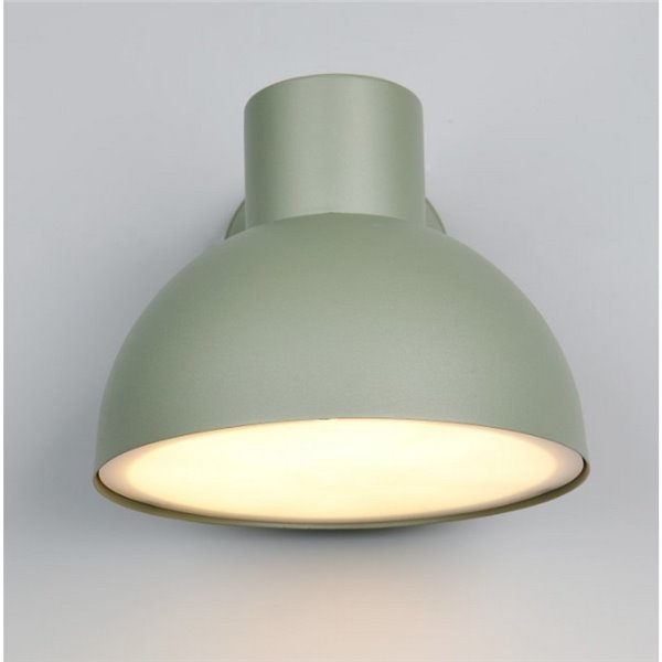Aplique para exterior ELBE aluminio bombilla excl. 1x E27 max. 10W IP44 Verde Menta