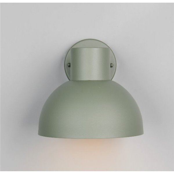 Aplique para exterior ELBE aluminio bombilla excl. 1x E27 max. 10W IP44 Verde Menta