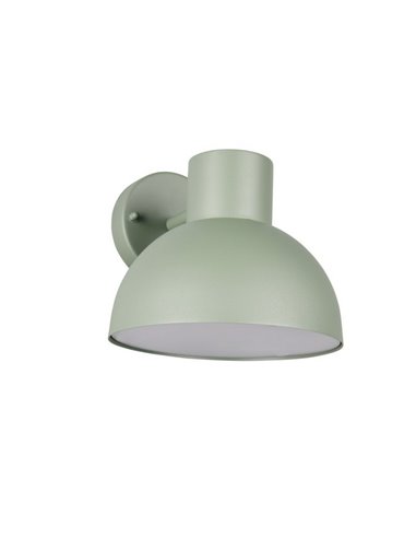 Aplique para exterior ELBE aluminio bombilla excl. 1x E27 max. 10W IP44 Verde Menta