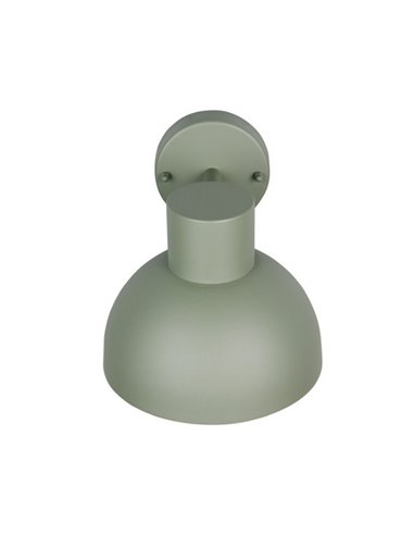 Aplique para exterior ELBE aluminio bombilla excl. 1x E27 max. 10W IP44 Verde Menta